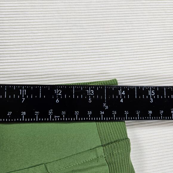 Athleta Mid Rise Brooklyn Ankle Pants in Green Women's Size 2 - Picture 2 of 7